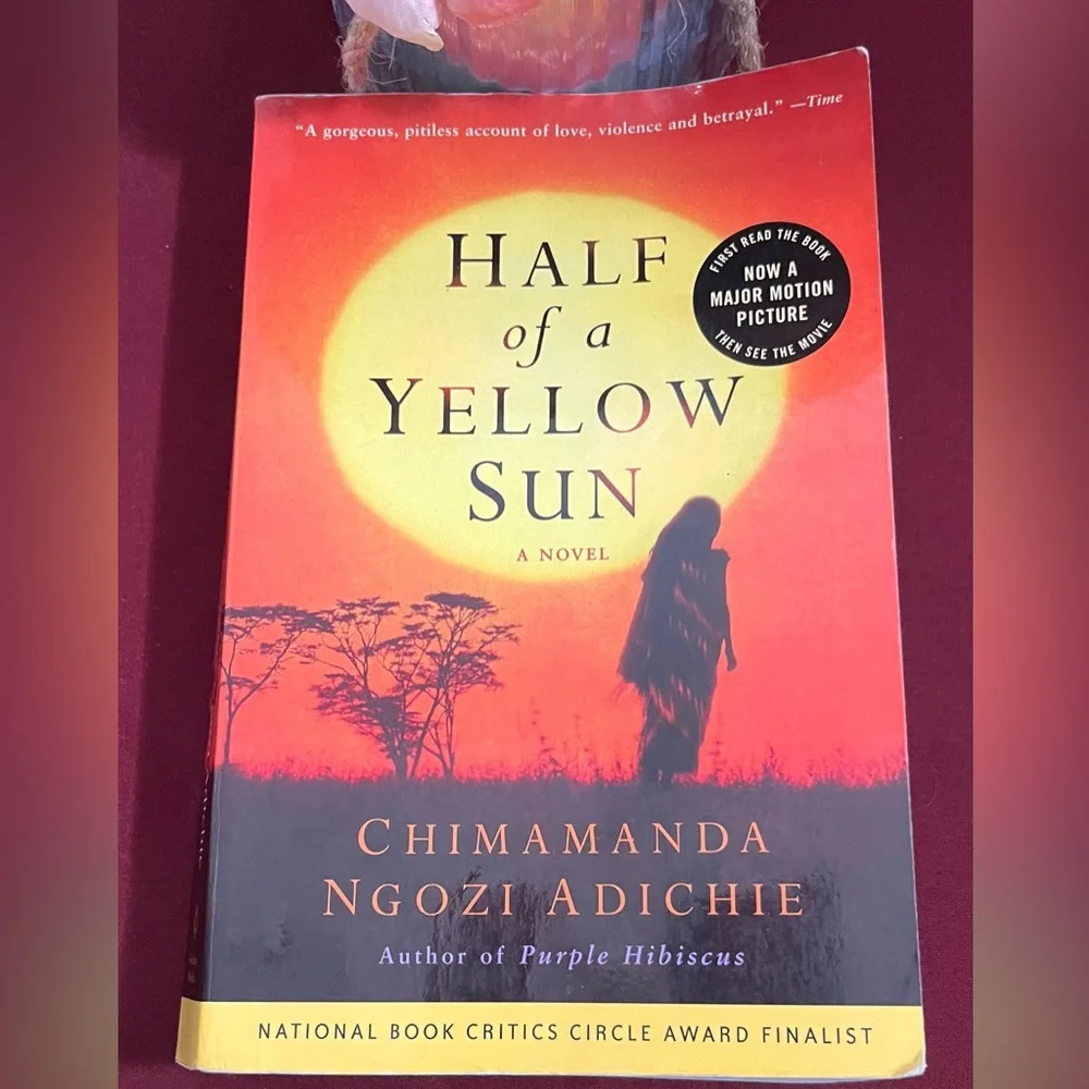 HALF of a YELLOW SUN ☀️ A Novel by: CHINAMANDA NGOZI ADICHIE (paperback, 2006 - Picture 1 of 5